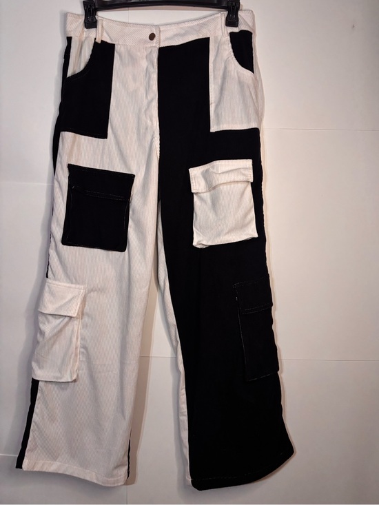 Pants - Colorblock Cargo Pants